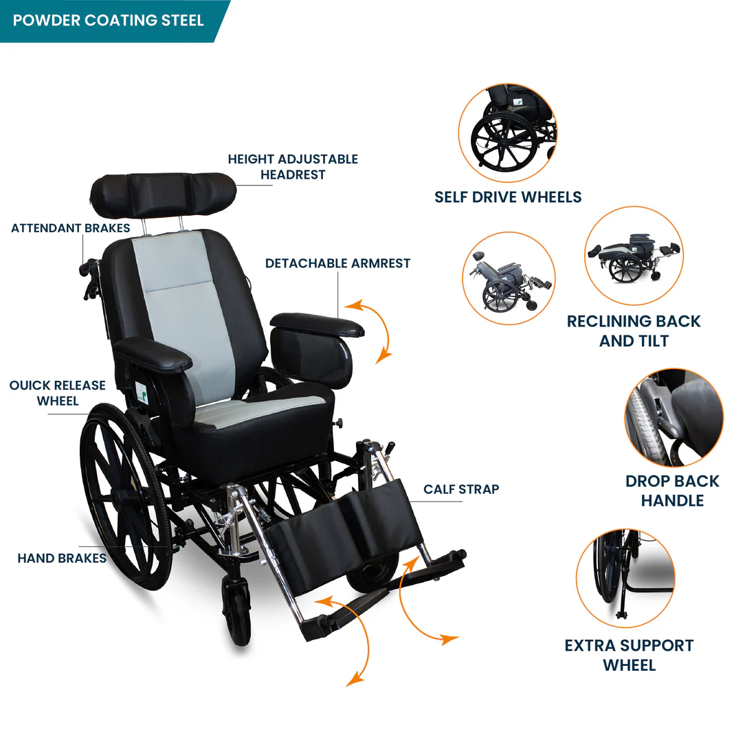 Arrex Fabio Wheelchair