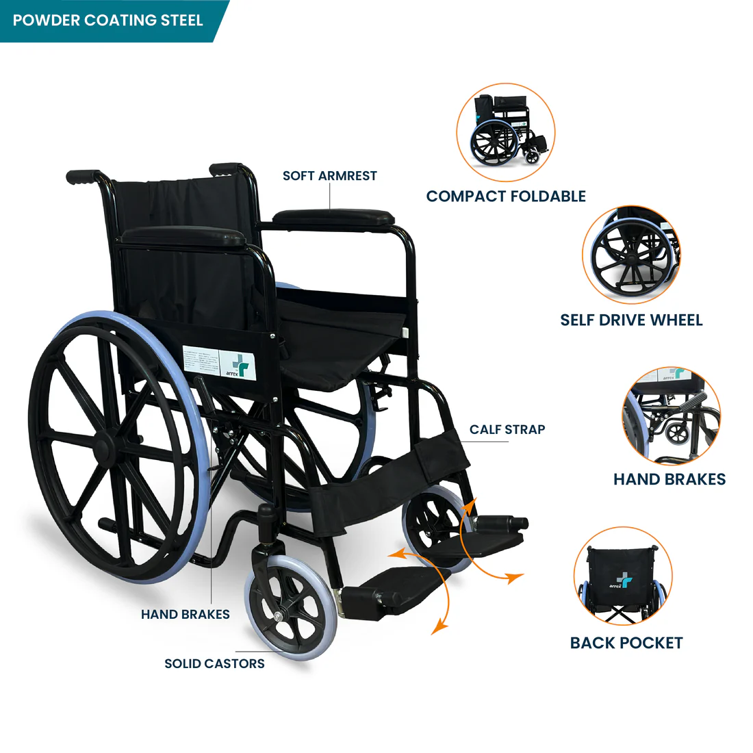 Arrex Boxer Pro Wheelchair