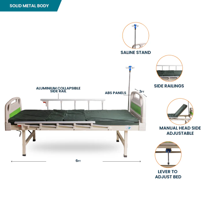 Arrex Solo Hospital Bed - Semi Fowler