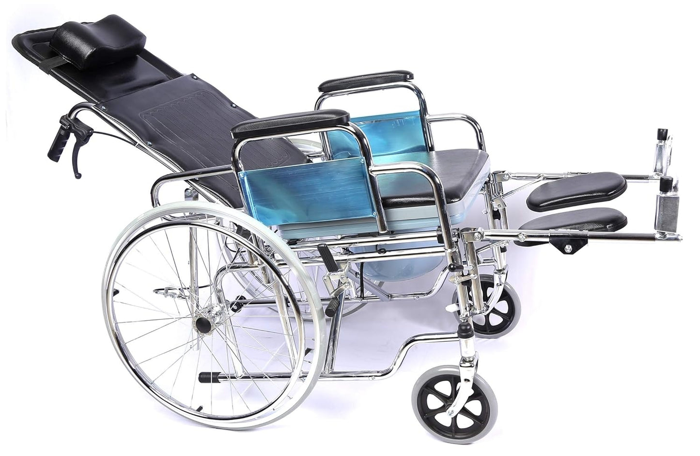 Recling Commode Wheelchair 609GC