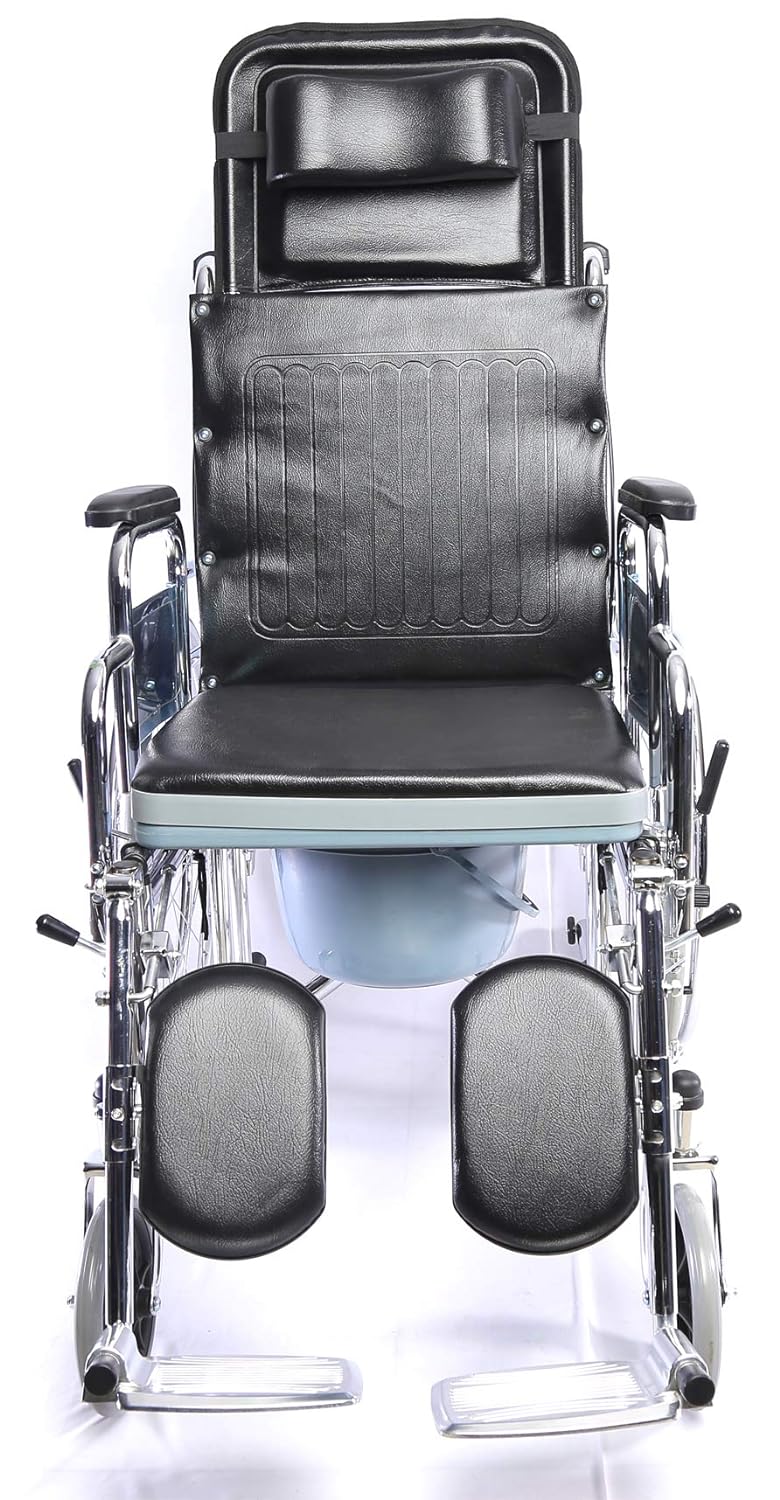 Recling Commode Wheelchair 609GC