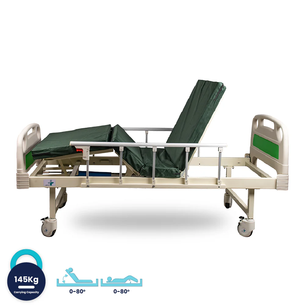 Arrex Uno Pro Manual Hospital Bed -Full Fowler