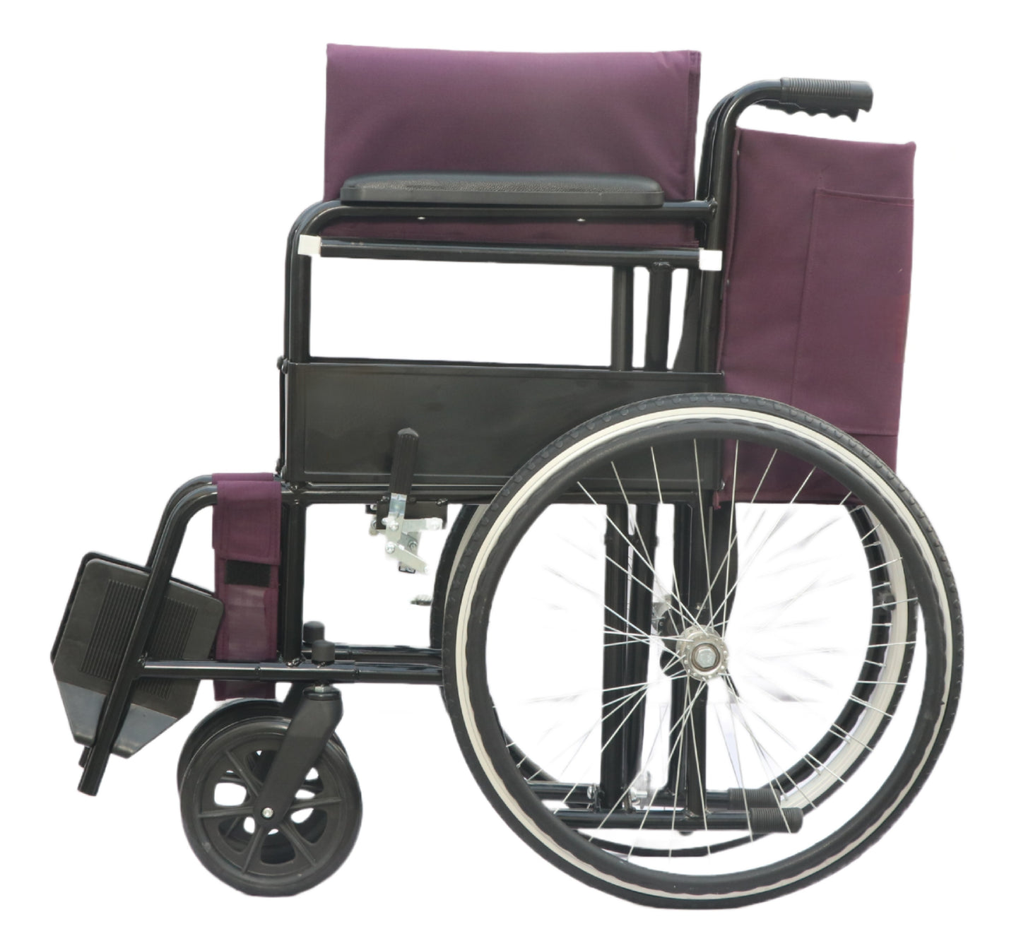 Anrace Spoke Wheelchair Black