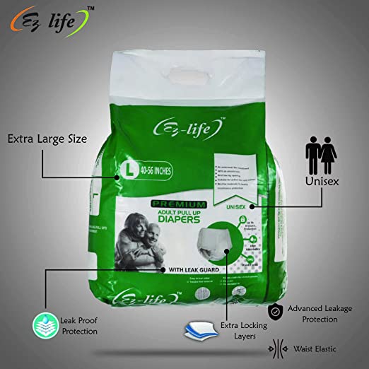 Ezlife Adult Diaper Pants - Large Pull Ups