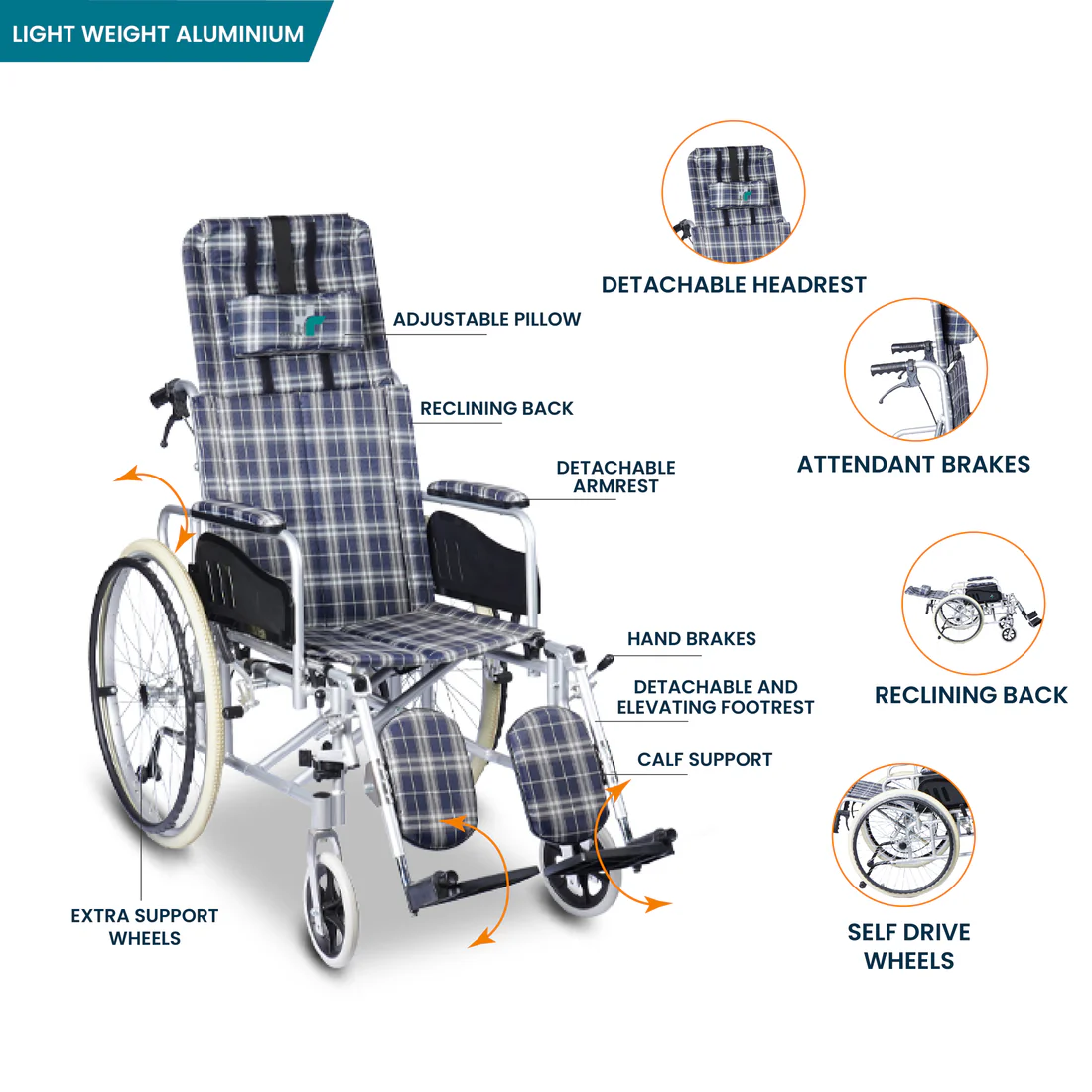 Arrex Almos 41 Wheelchair