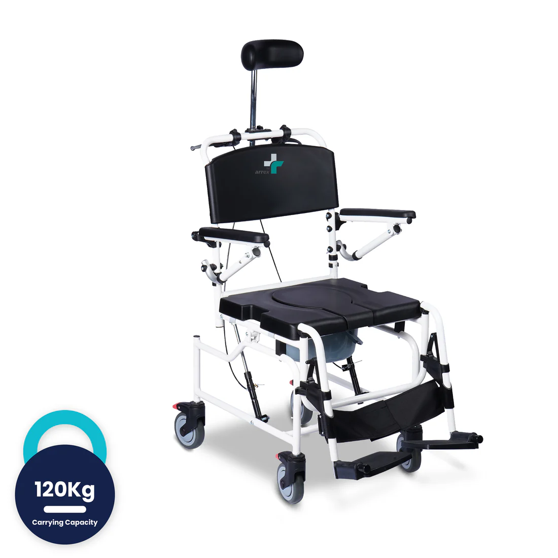 Arrex Effiel Commode Wheelchair