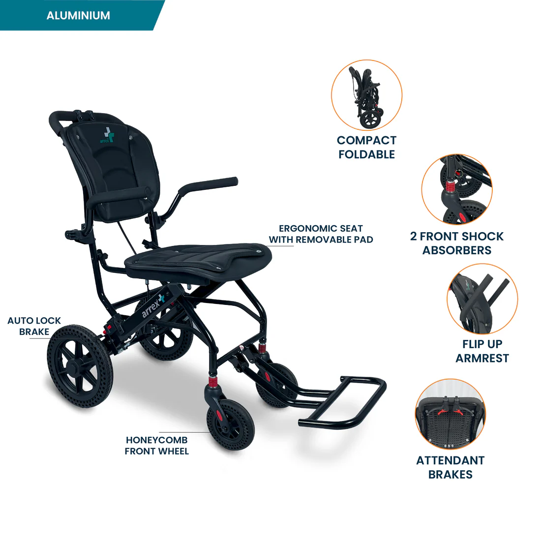 Arrex Pepper Wheelchair