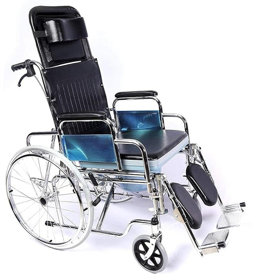 Recling Commode Wheelchair 609GC