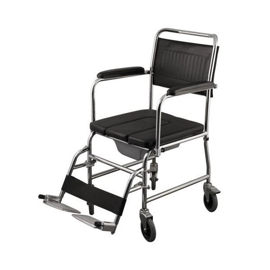 Commode Wheelchair Steel 695