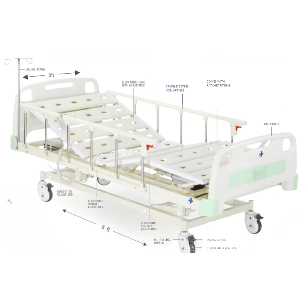 Arrex Theo Electronic Hospital Bed | 2-Function