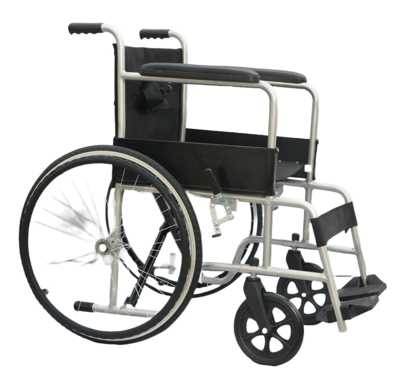 Anrace Spoke Wheelchair Silver