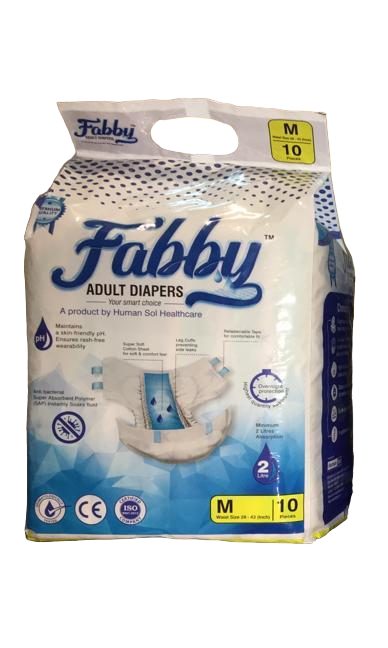 Fabby Adult Diapers Medium