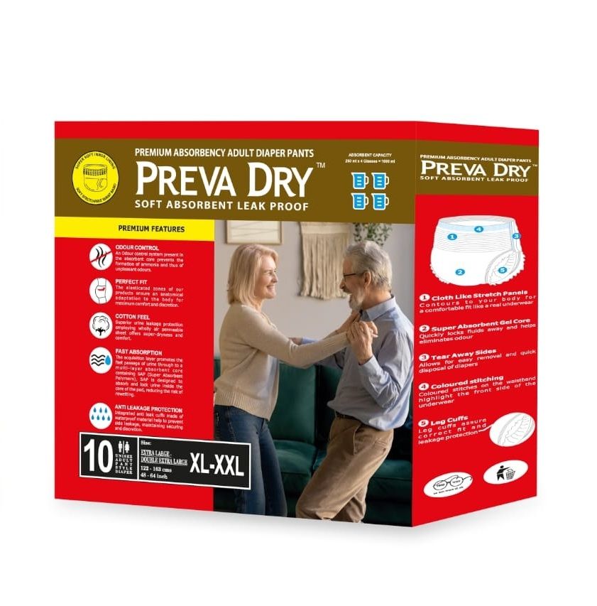Preva Extra Preva Premium Adult Diaper Pants - Extra Large Pull Ups – healthdexter